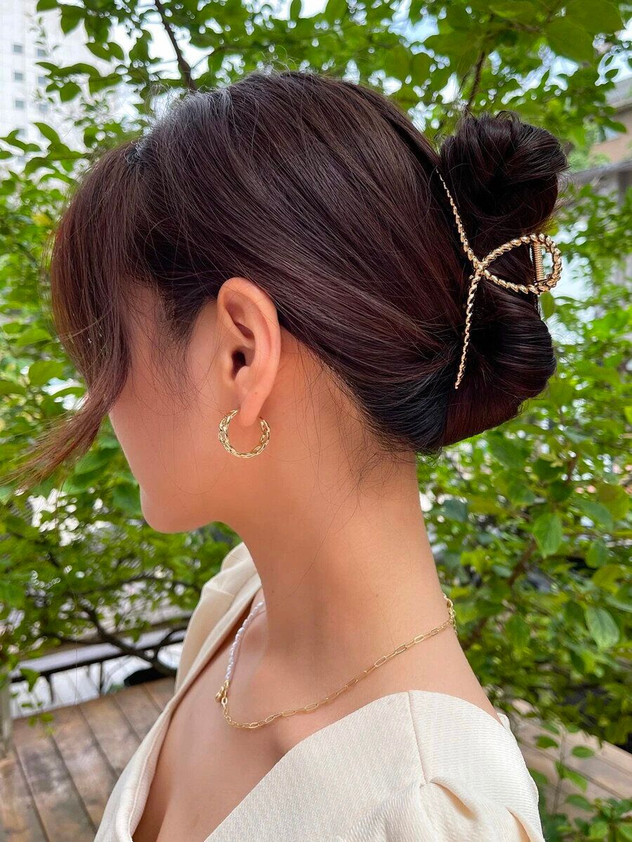 DAZYメタルヘアクリップ