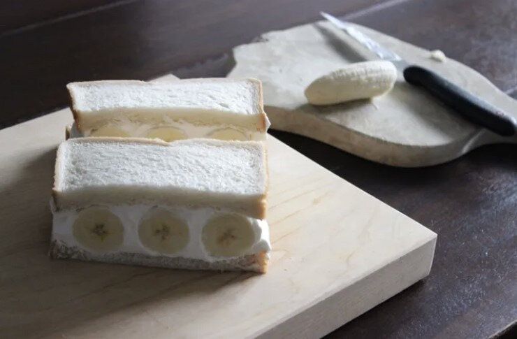 バナナクリームサンド