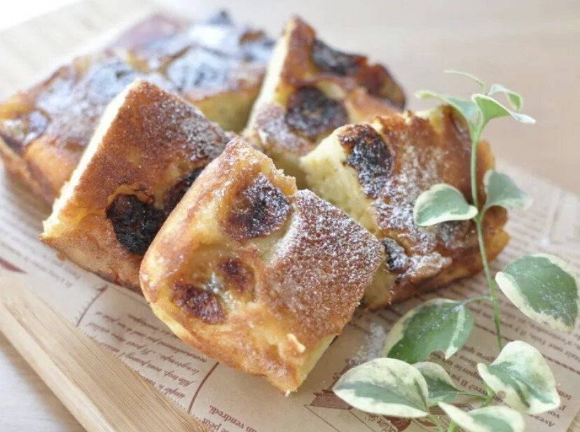 キャラメルバナナケーキ