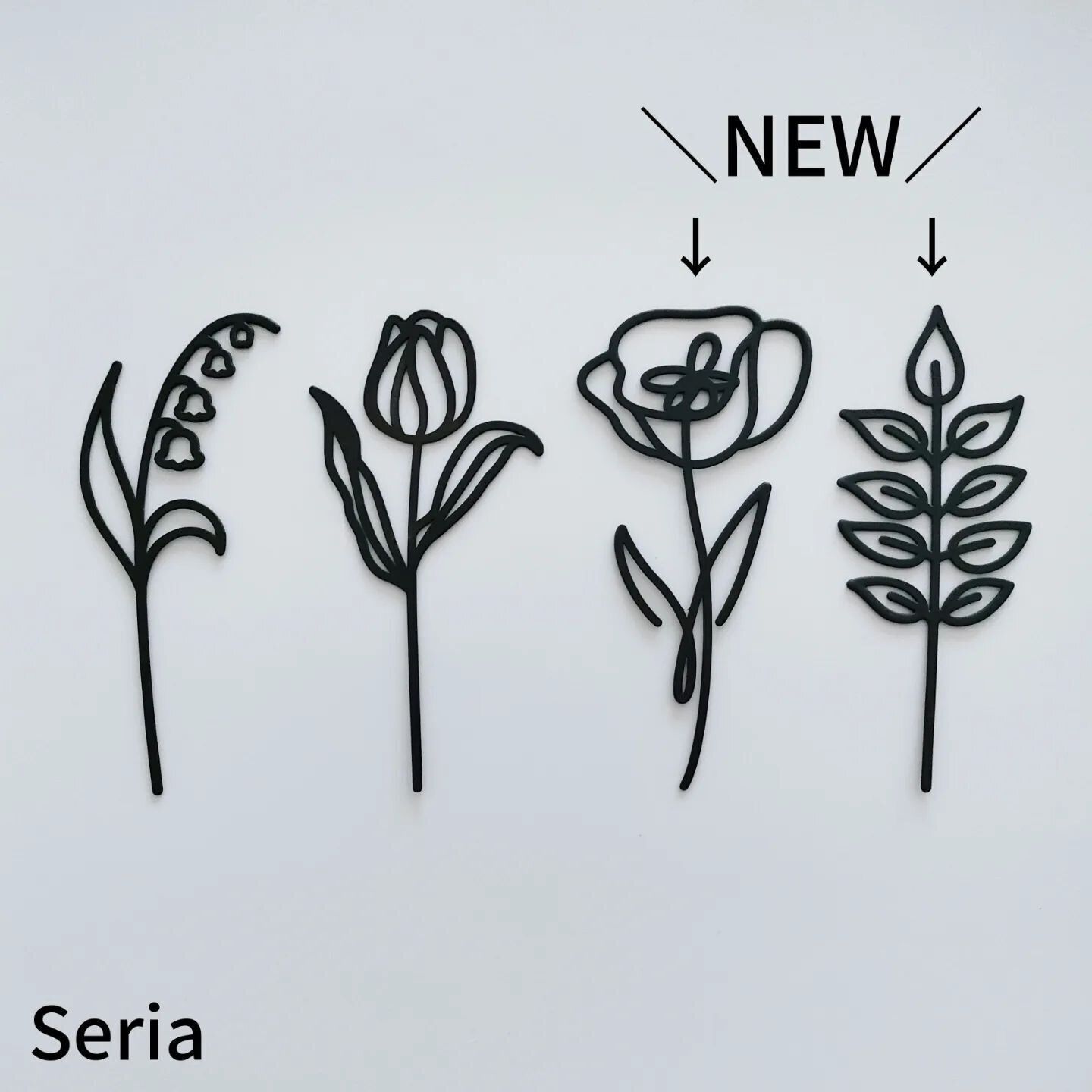 【セリア】セリアで大人気のワイヤーフラワーに新作が登場