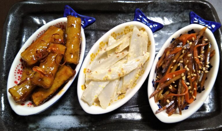 もう地味だなんて言わせない！旬のごぼうで食欲そそる副菜３選