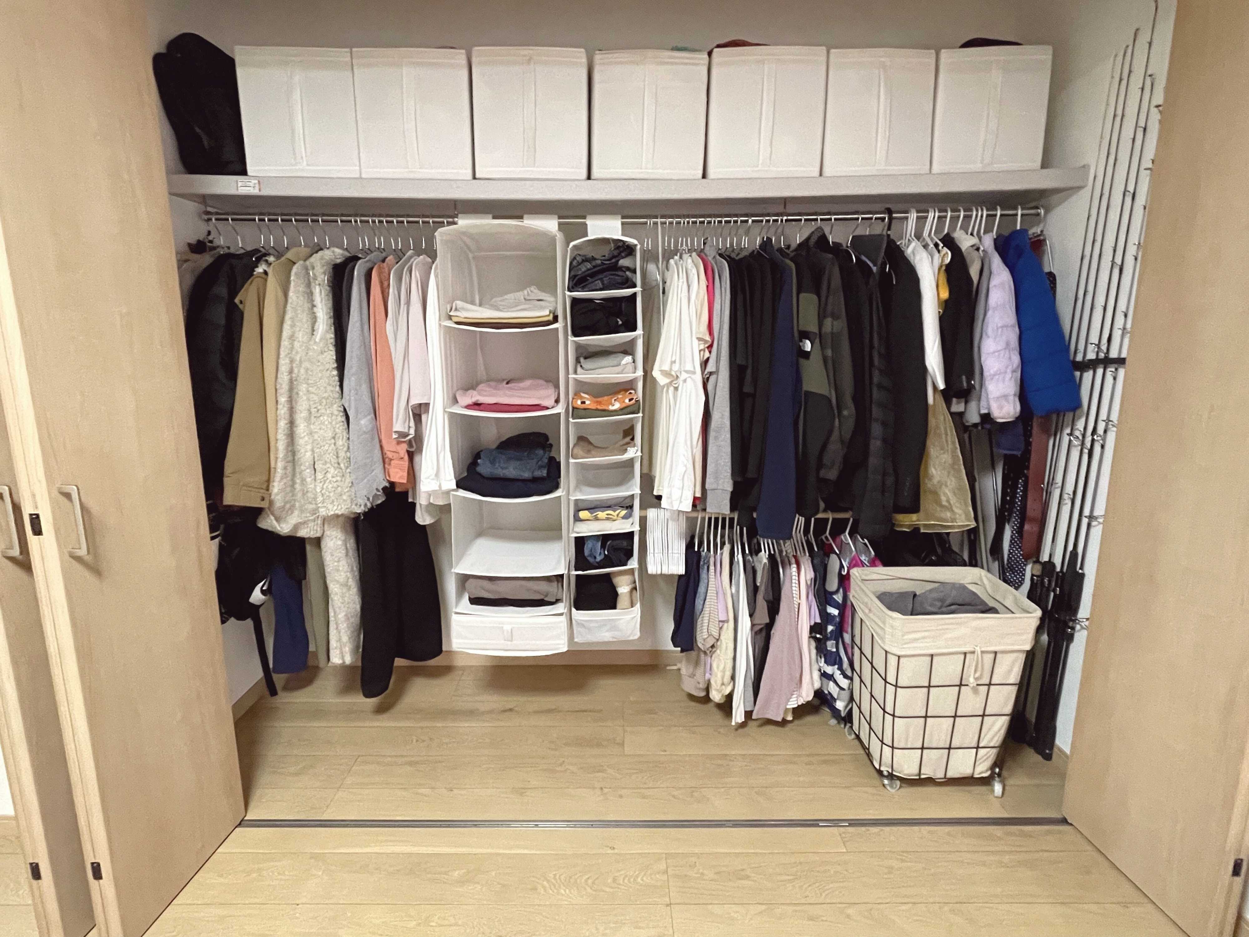 衣装ケースを持たないシンプリスト】IKEAの「SKUBB」でつくる