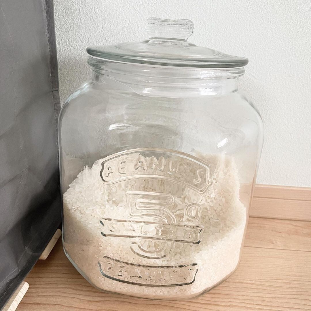 【ニトリ】おしゃれでかわいいガラスジャー