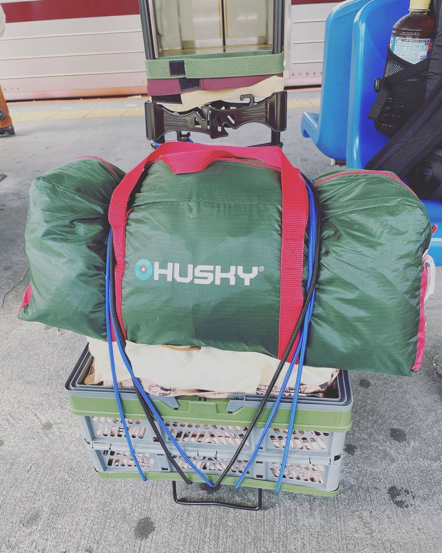 【ダイソー】折りたたみのキャリーカートでかさばる荷物もらくらく運べる！