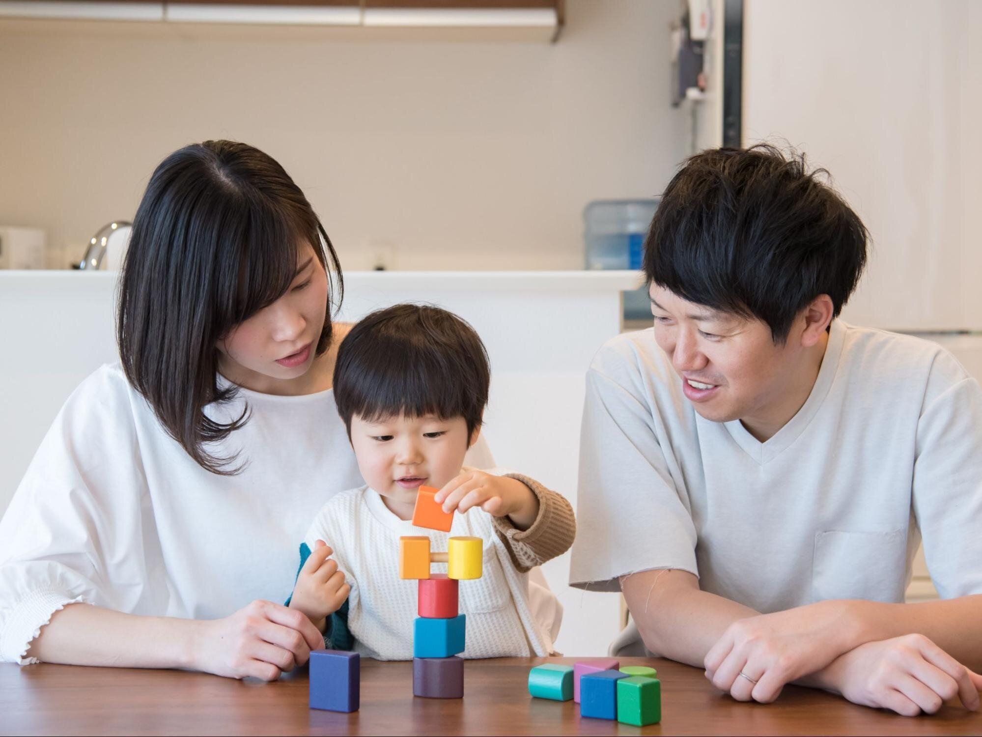 子育てに疲れにくい人の特等