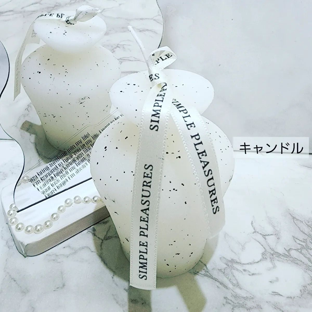 【3COINS】VASE型アロマキャンドルはインテリアのアクセントにも