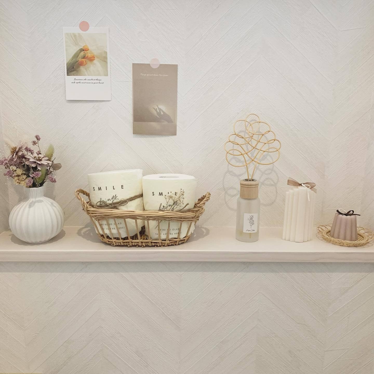 かごに収納しておしゃれに!