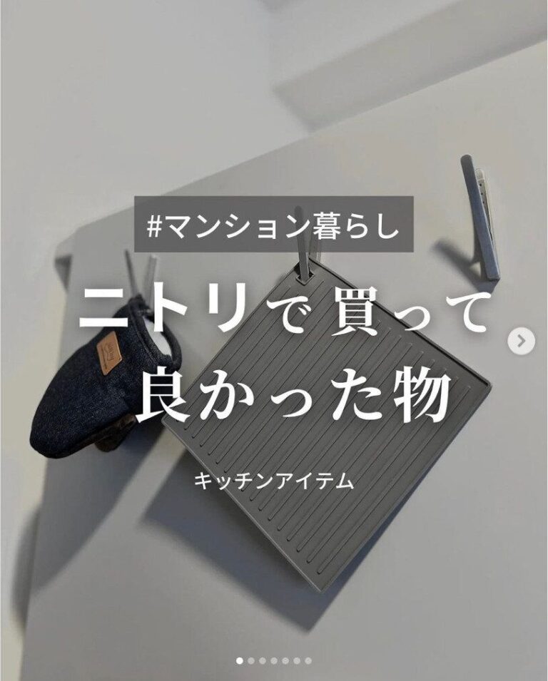 買ってよかった！【ニトリ】「インスタでよく見かける」「収納増やしたいかた必見」人気アイテム6選