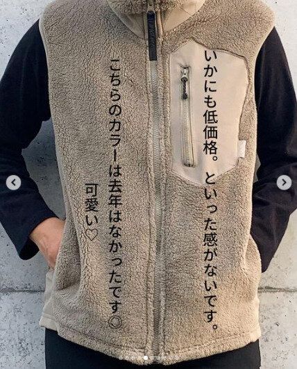 【ワークマン】モコモコあったかベスト