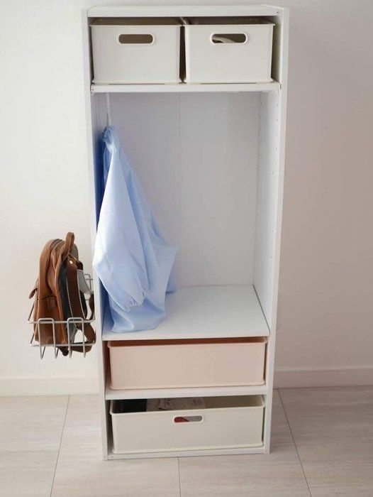 いろいろな使いかたアレンジができるのもカラーボックスの魅力