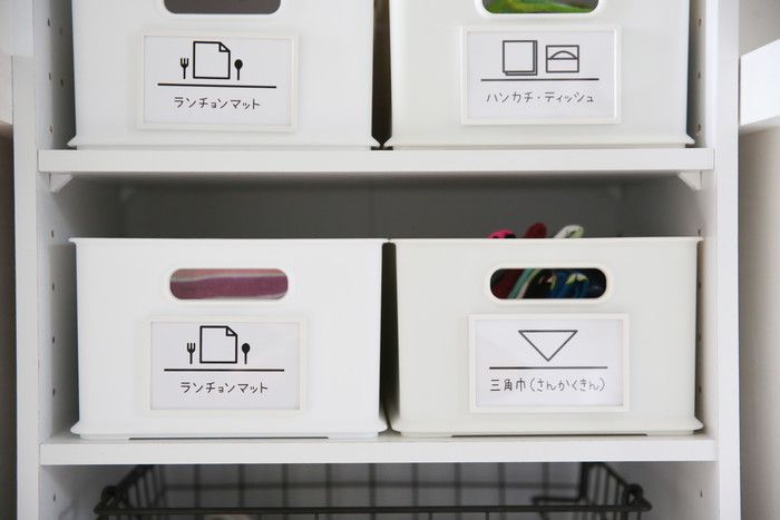 「Nインボックス」にラベルを貼れば整理収納もはかどる!