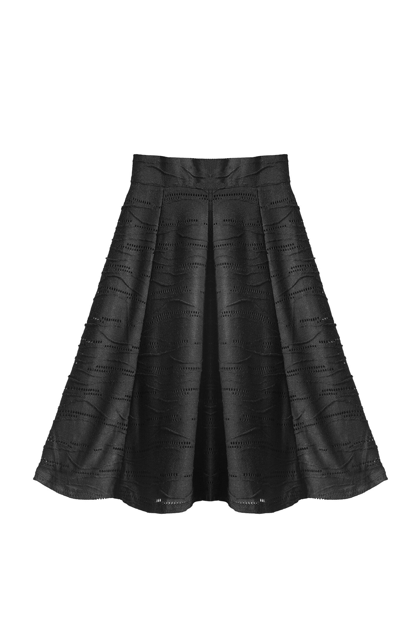 黒スカート分離