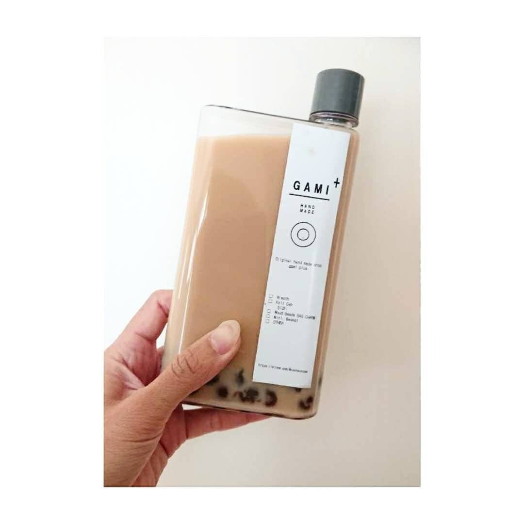 【ダイソー】カフェ風でかわいい！スリムボトル