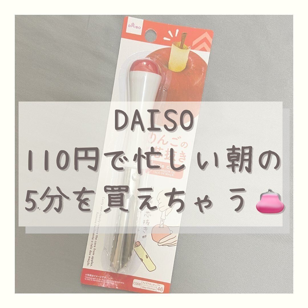 【ダイソー】忙しい朝の5分が110円で買える！