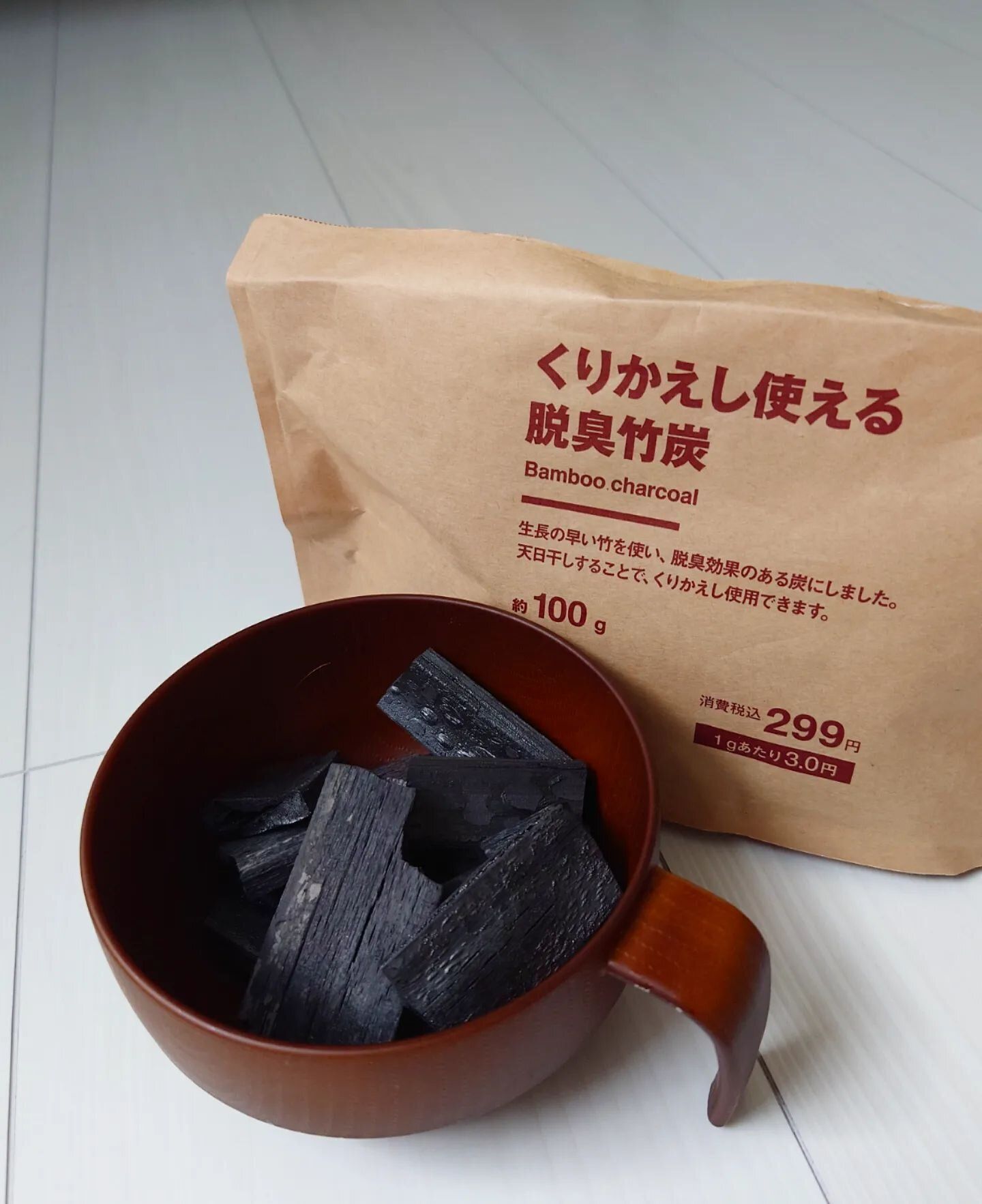 【無印良品】エコでコスパがいい!「くりかえし使える脱臭竹炭」