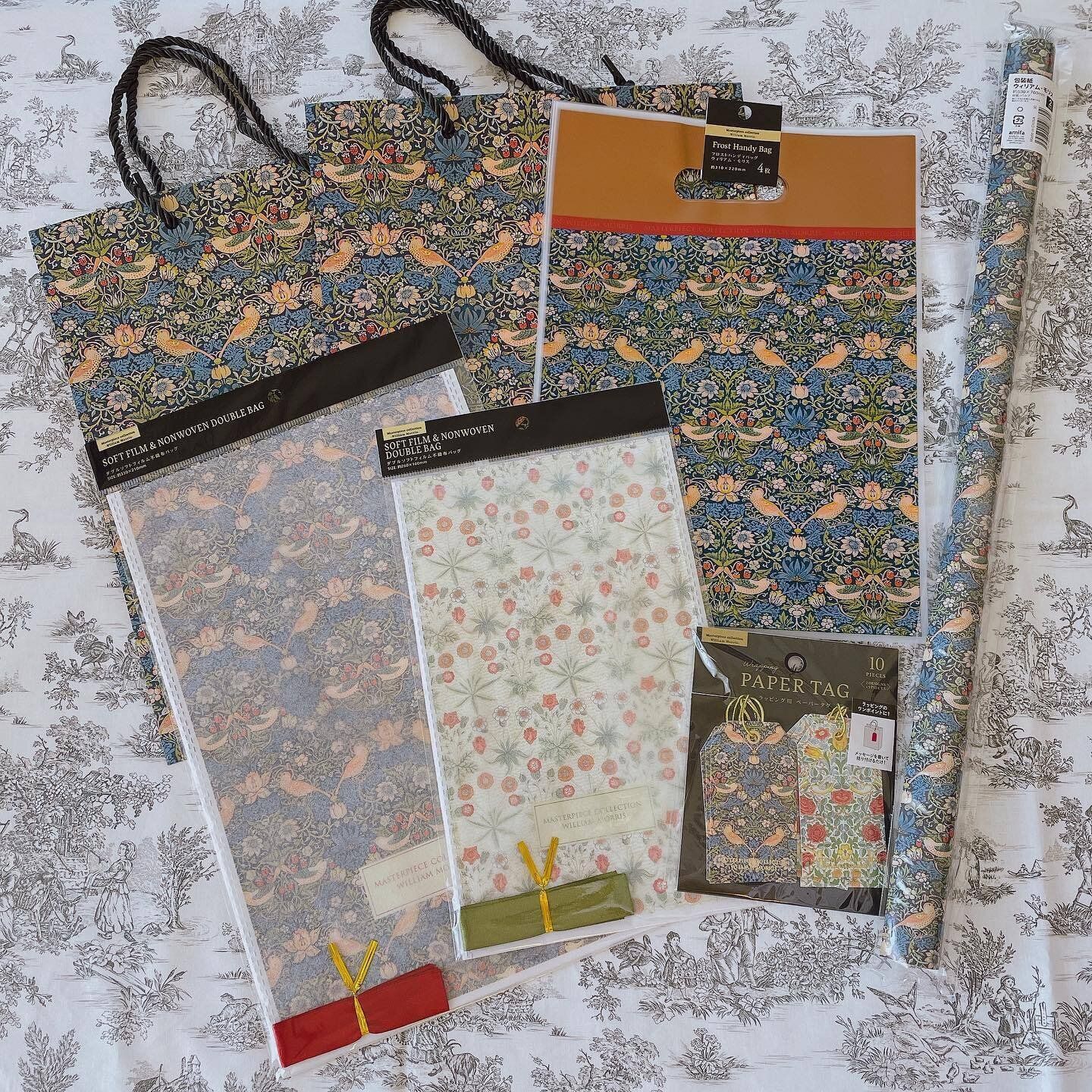 【セリア】おしゃれな絵柄が特徴！「ウィリアムモリスシリーズ」