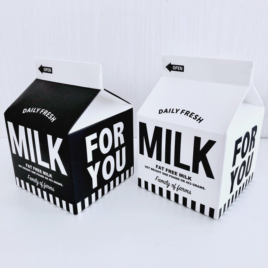 【セリア】周りと差がつく！？牛乳パック風ラッピング