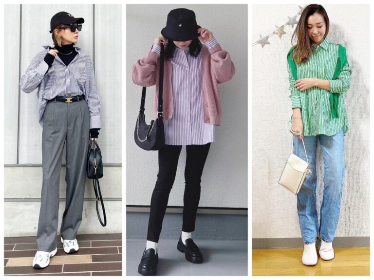 【ユニクロ】春のカジュアルコーディネートに欠かせない！「コットンストライプシャツ」を使ったお手本コーディネート6選