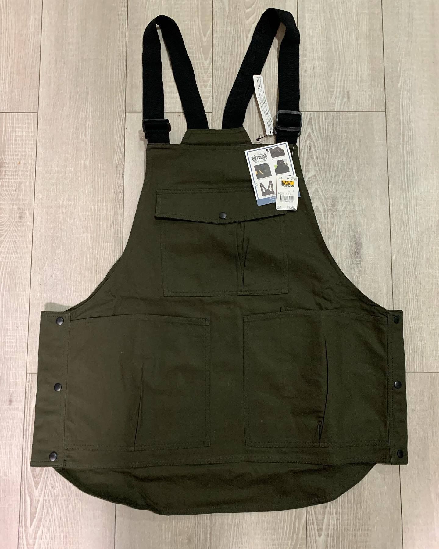 【ワークマン】ワークマンのハントエプロンは多機能でシンプルなすぐれもの