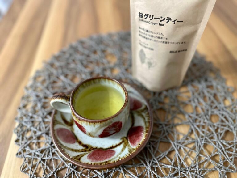 【無印良品】まるで桜餅?!春を感じる「桜グリーンティー」でほっこり幸せ気分