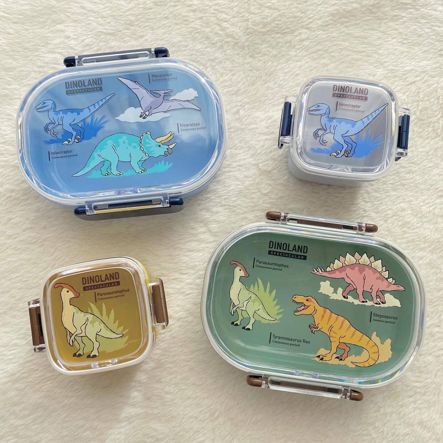 【セリア】恐竜好きにはたまらない!恐竜柄お弁当箱