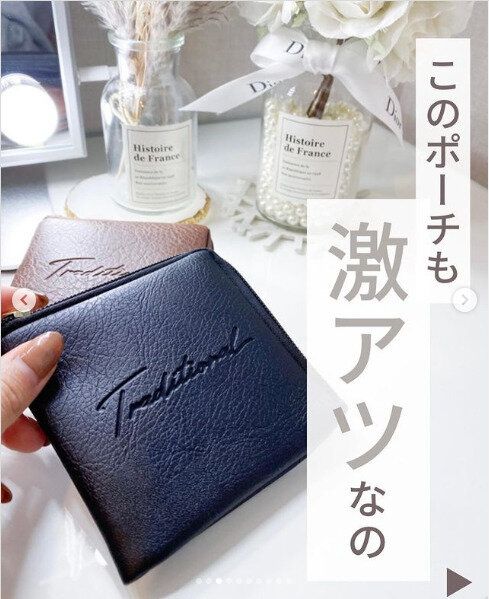 【キャンドゥ】110円(税込)とは思えない!インスタグラマー絶賛ポーチ