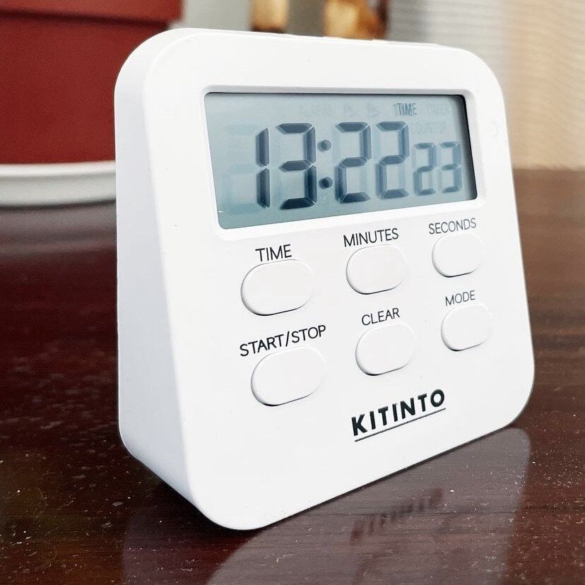 4つの機能付き!便利なキッチンタイマー