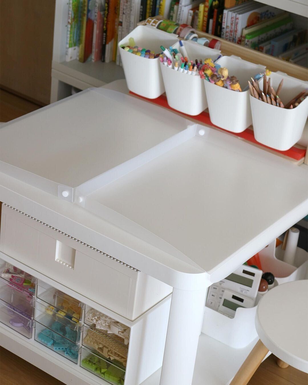 【セリア】ストレスがなくなる！リビング学習マット