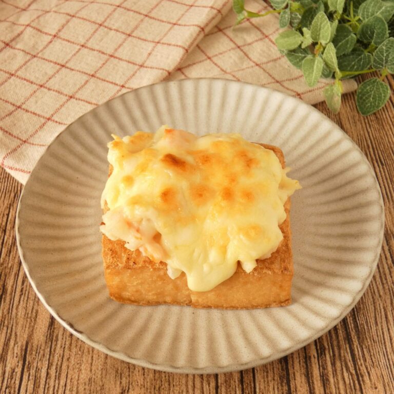 【ポテサラ×厚揚げ】とりあえずトースターに入れちゃえば完成する絶品レシピ