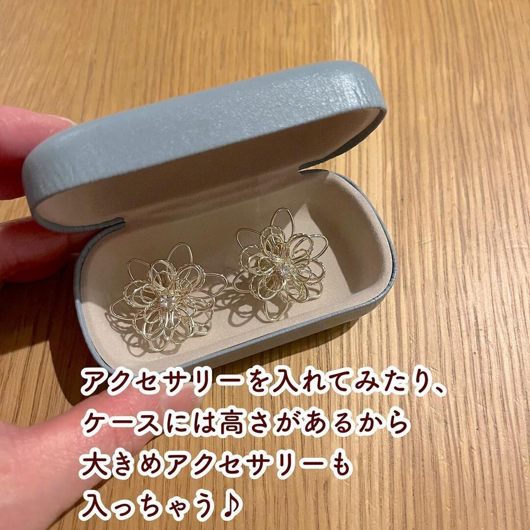 【セリア】メガネケースみたいなアクセサリーケース