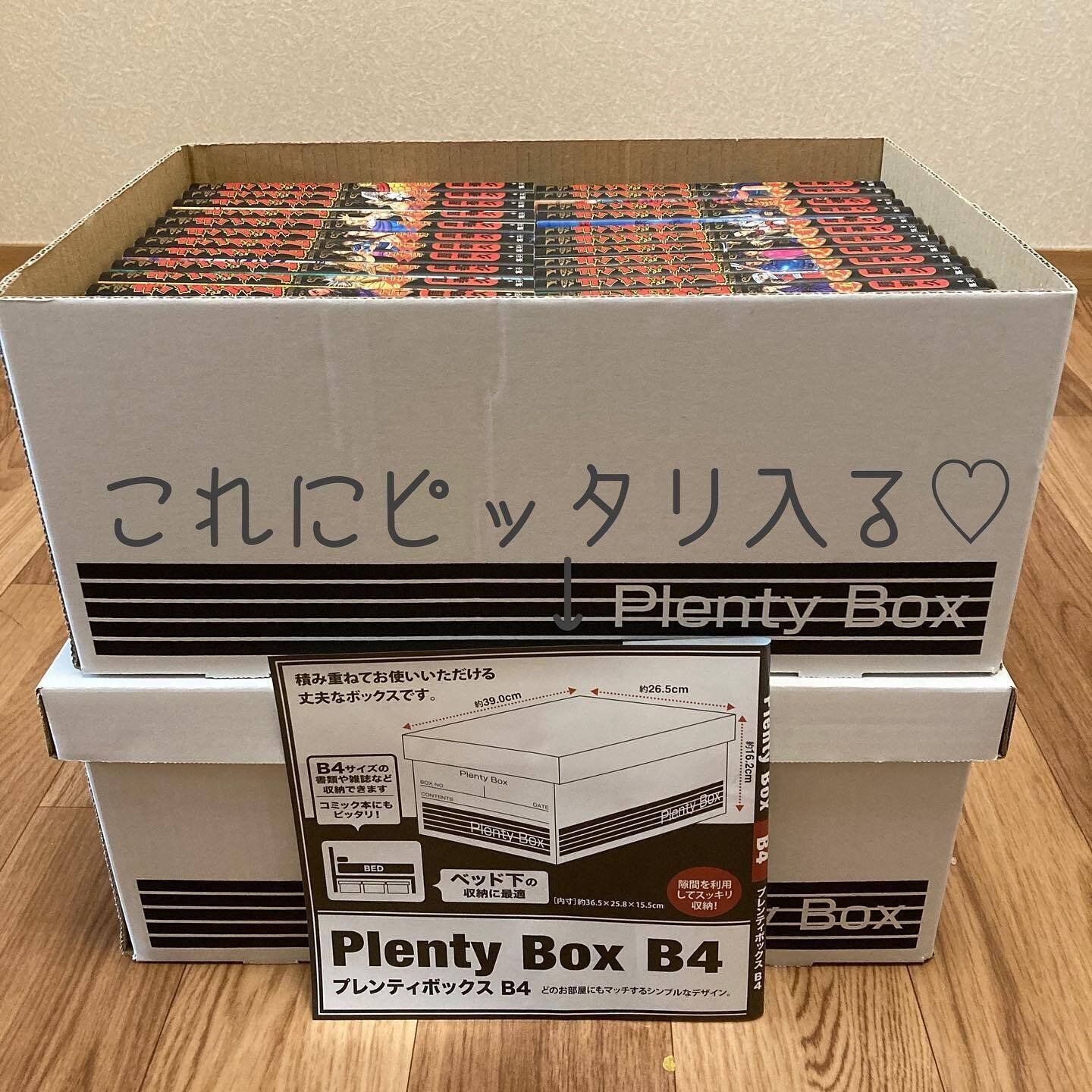 セリアのプレンティボックスにイン！