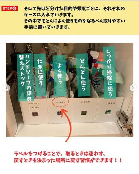 100均ファイルボックスにラベリングでより使いやすく