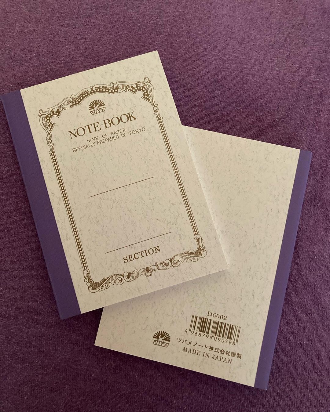 【ダイソー】シックなデザインの「ツバメノート」