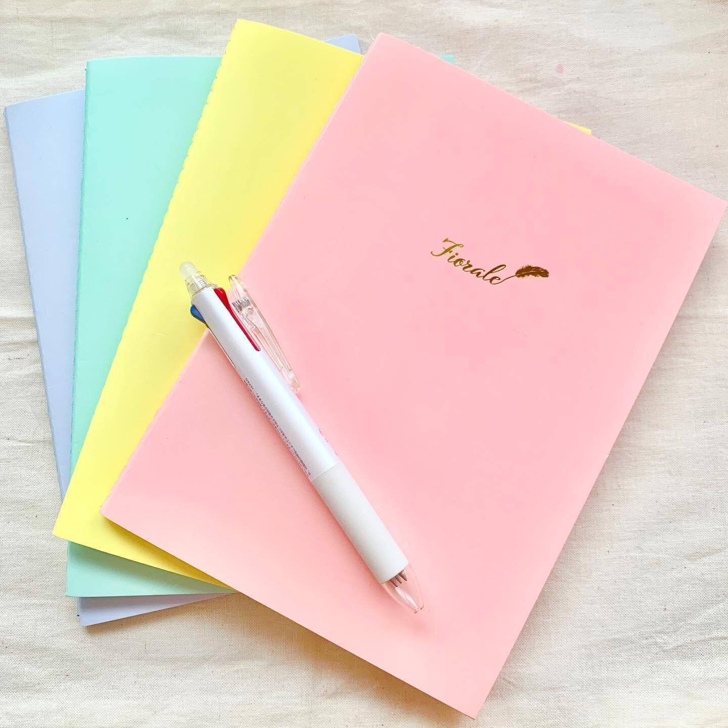 【ダイソー】パステルカラーで気分もあがる！綴じノート