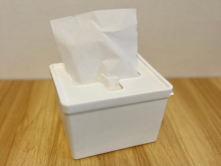 【節約】ケチくさい！？ティッシュの節約方法とハーフティッシュのつくり方