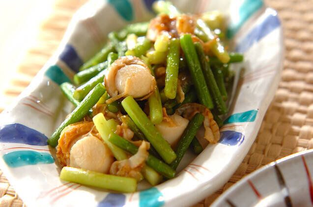ニンニクの芽のシンプル炒め