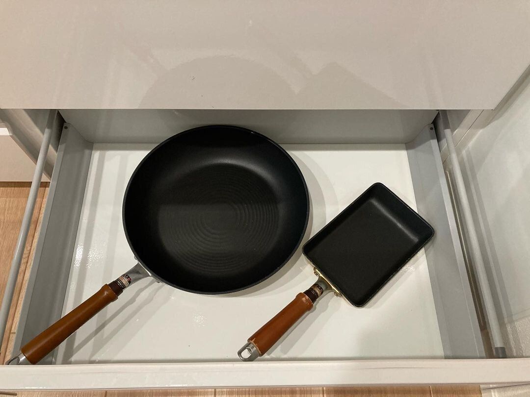 あえて余白のある収納で出し入れがラクに