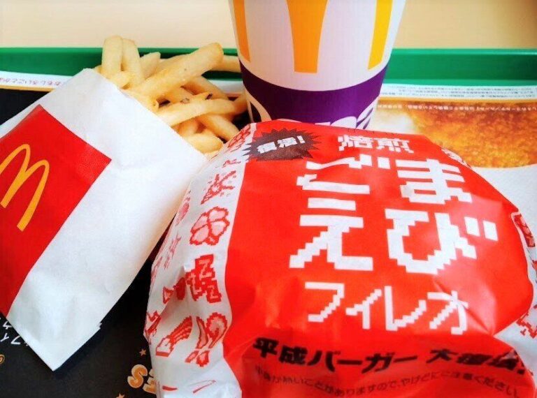 【マクドナルド】帰ってきた平成の人気バーガー！まるでサラダな「焙煎ごま えびフィレオ」