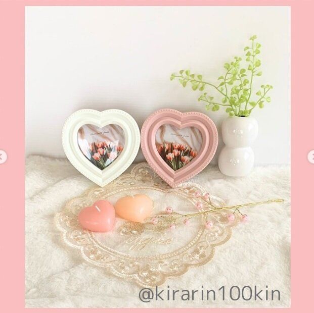 【セリア】写真が素敵なインテリアに