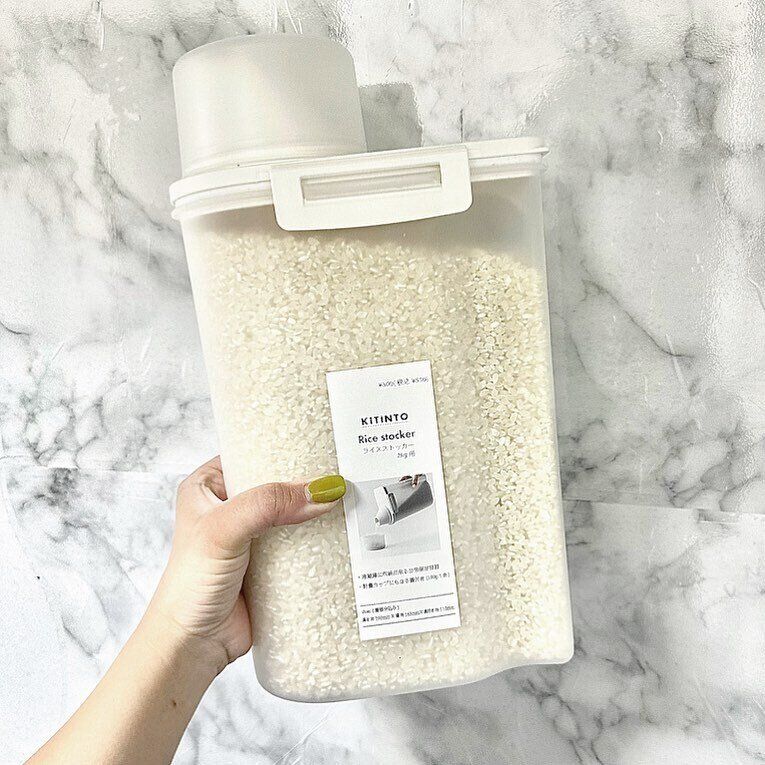 お米をすっきり保管!「ライスストッカー」