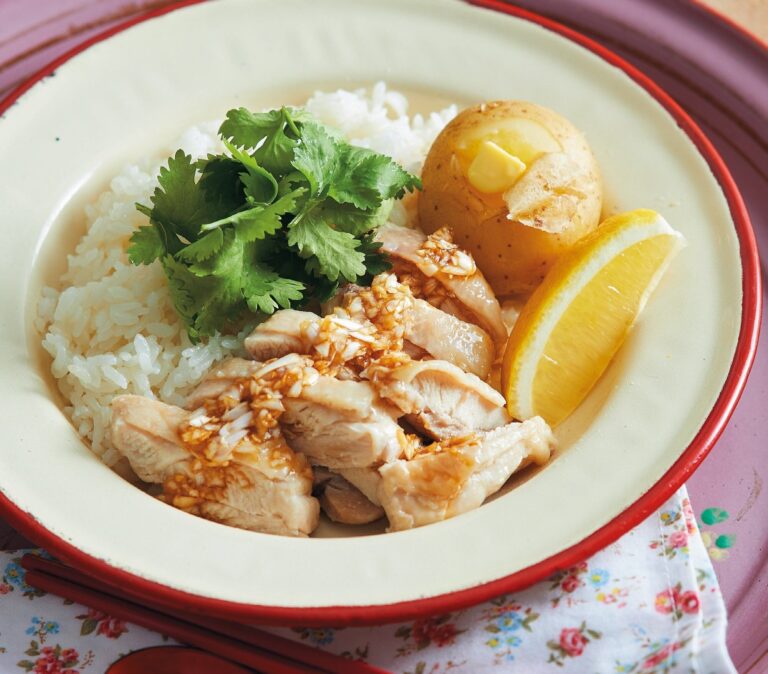 炊飯器にそのまま投入『冷凍肉カオマンガイ』＆お湯を沸かしたらできたも同然『レンチン★マロニー冷麺』