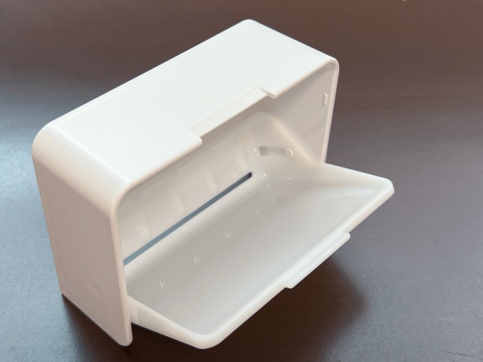 カバー＆排水機能で石鹸が水浸しにならない！