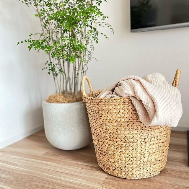 【無印良品】いい買い物した～！ラウンドバスケット