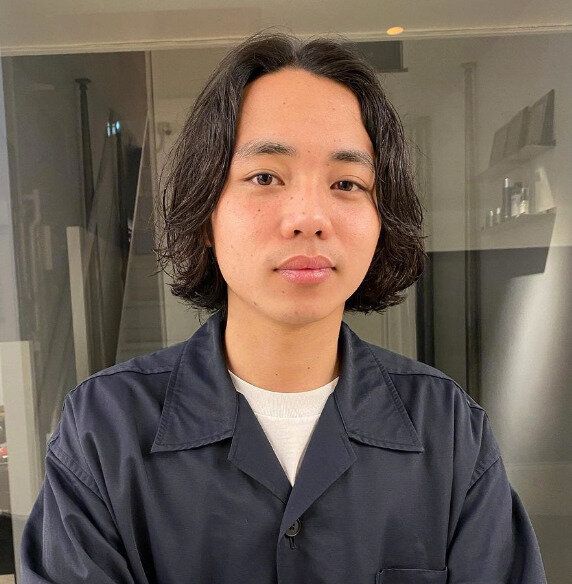 ナチュラルウェーブが丁度いい!ミディアムヘア