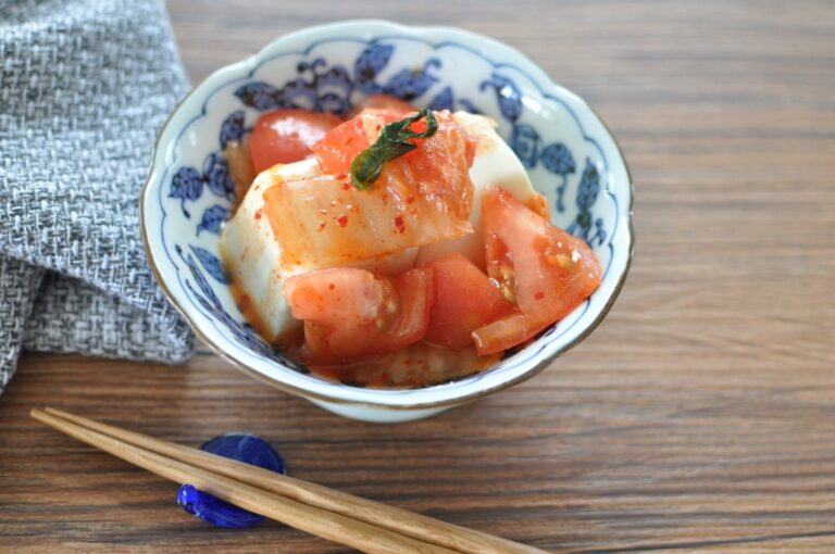 脱手抜き感【トマキムナムルの冷奴】変わり種で冷奴のレパートリーを増やそう