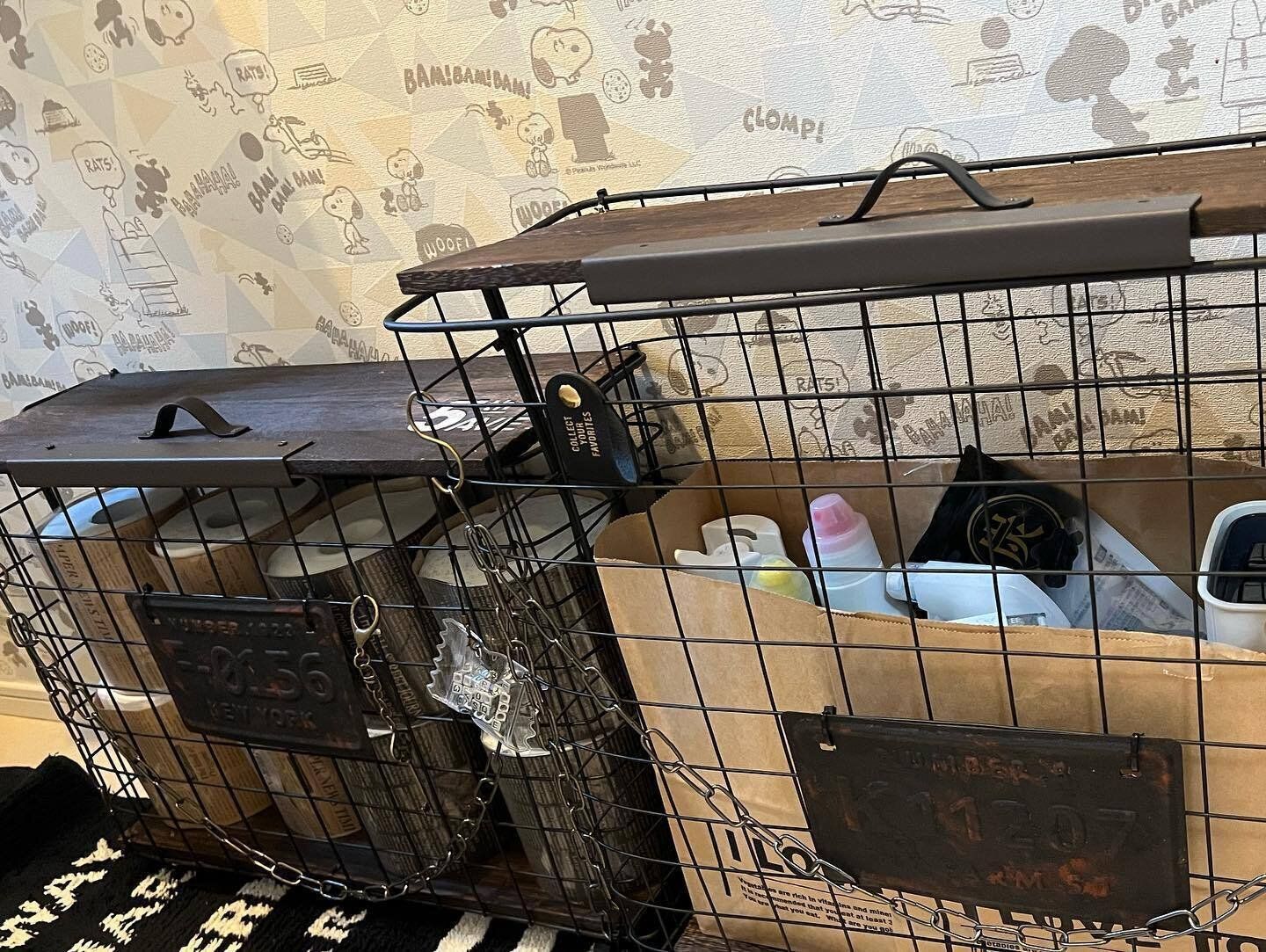 トイレ関連アイテムを入れる収納を作成