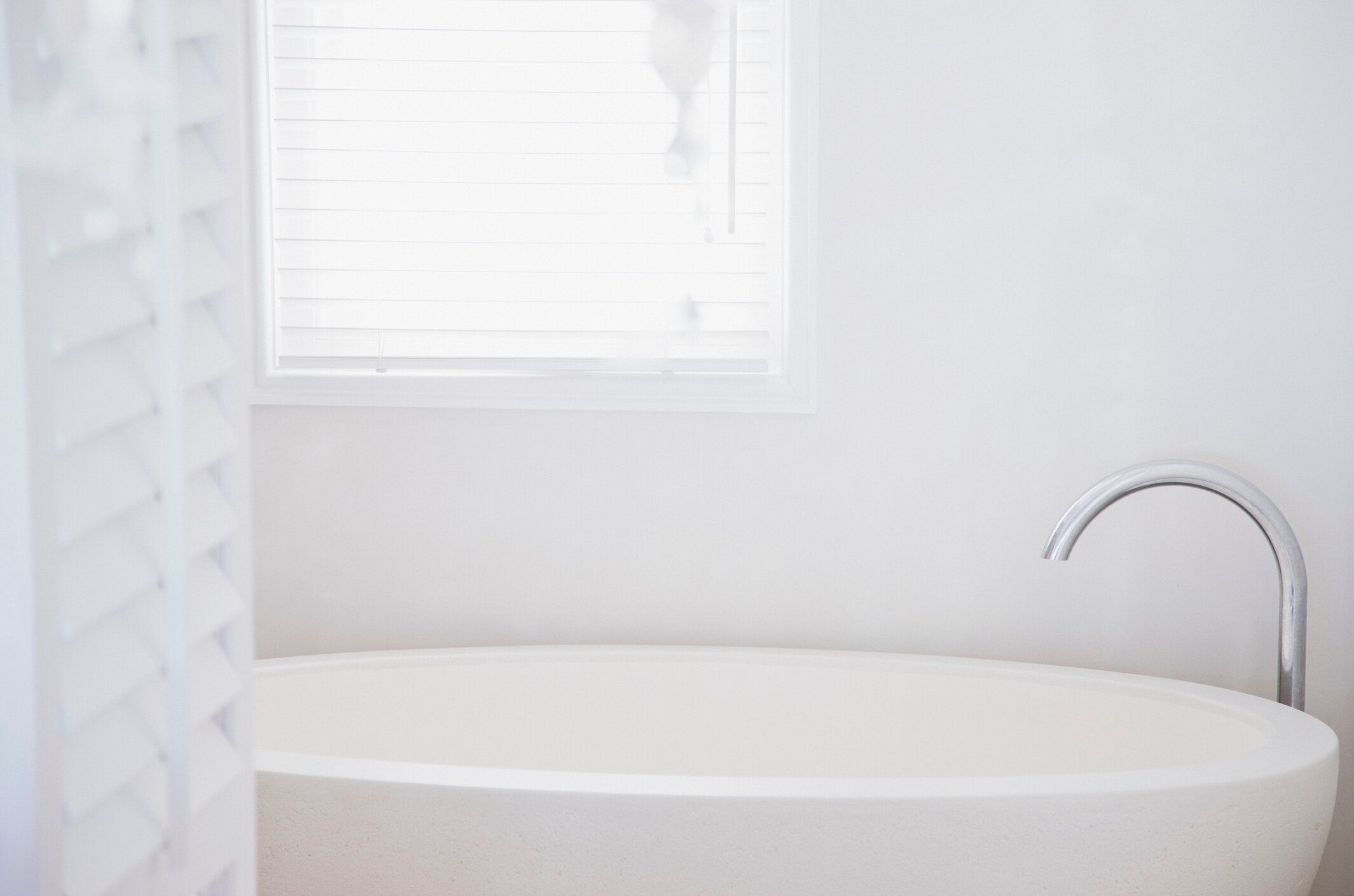 バスタブのウィンドウ