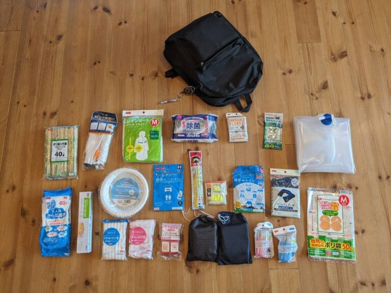 【防災】“ALLダイソーアイテム“自由にカスタムできる防災リュック
