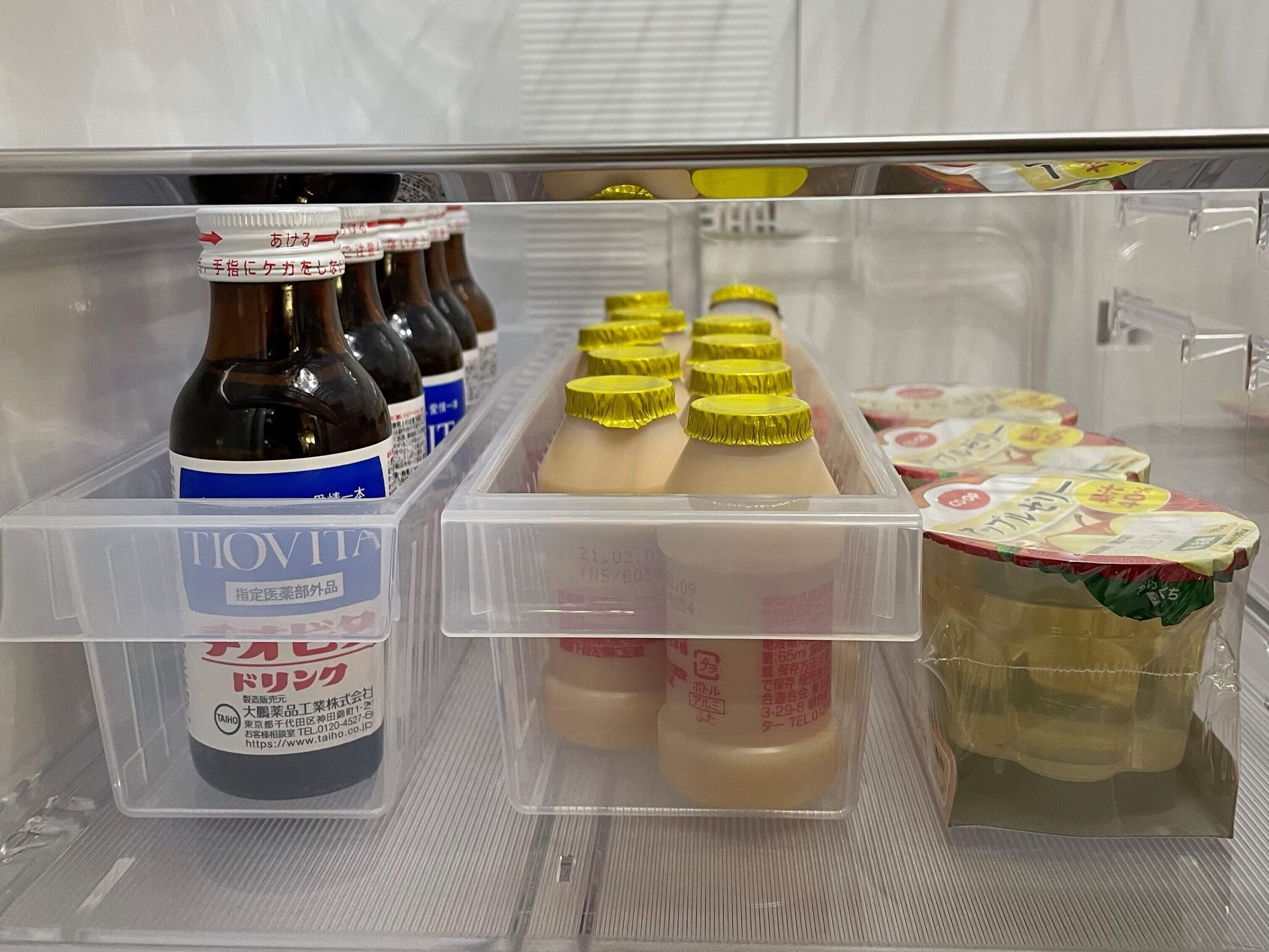 イノマタ化学株式会社からでている「キレイストッカー」（写真はスリムとスレンダーの2種類を使用）