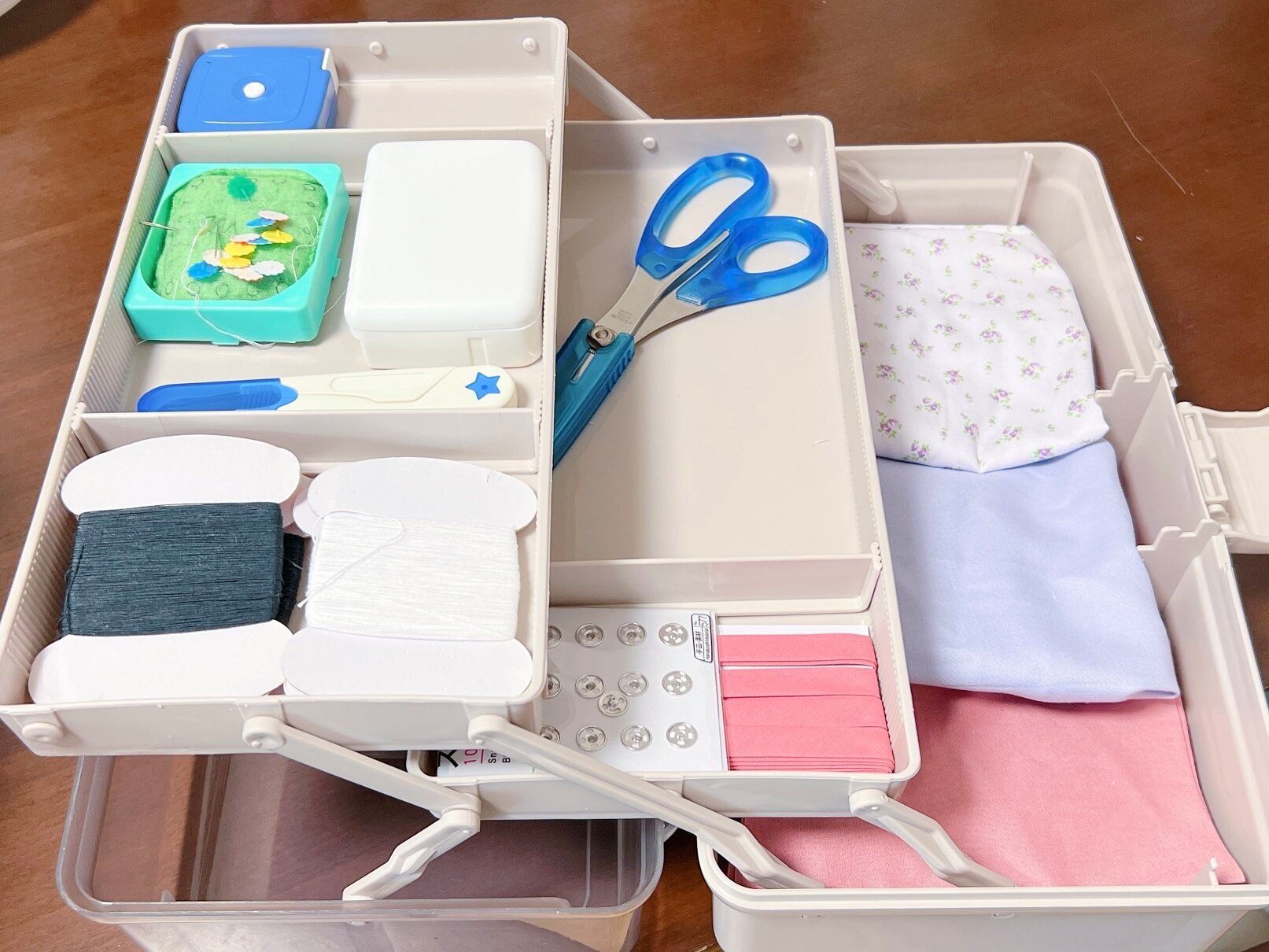 裁縫道具入れとしても便利